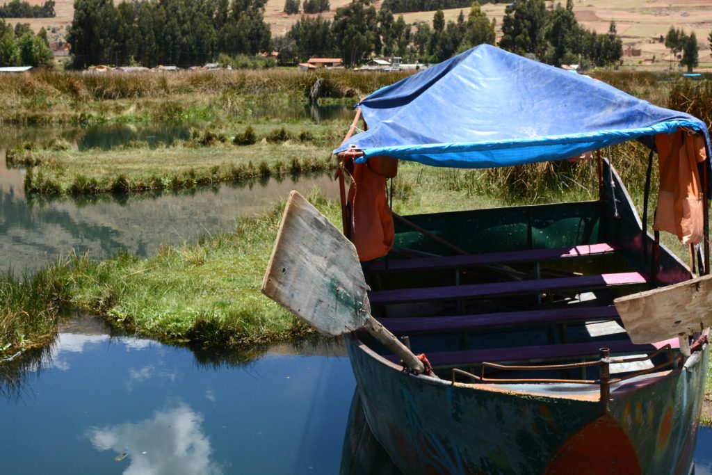 Una barca nel centro del Peru - Huancayo